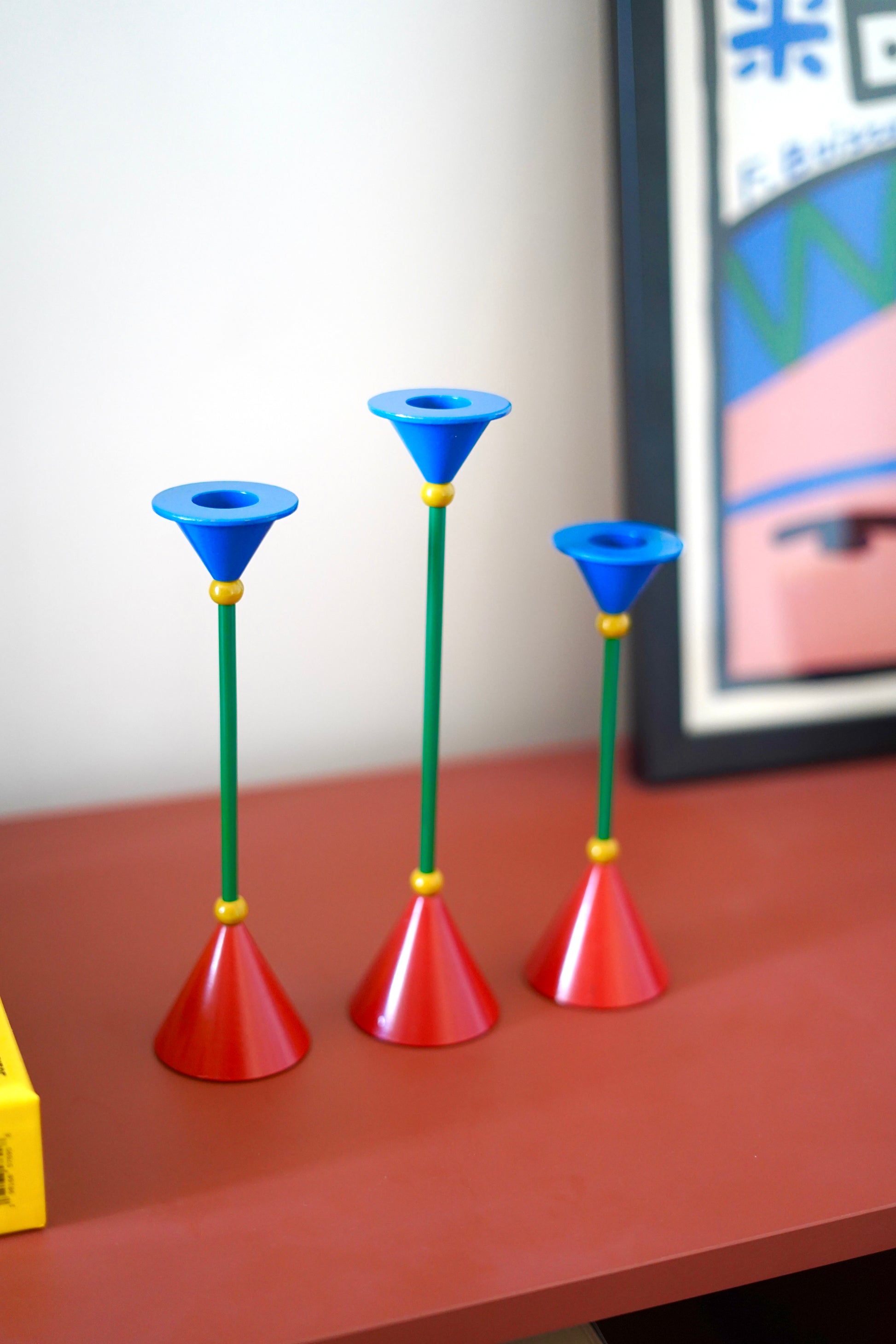 Vintage IKEA Konfetti Candle Holders